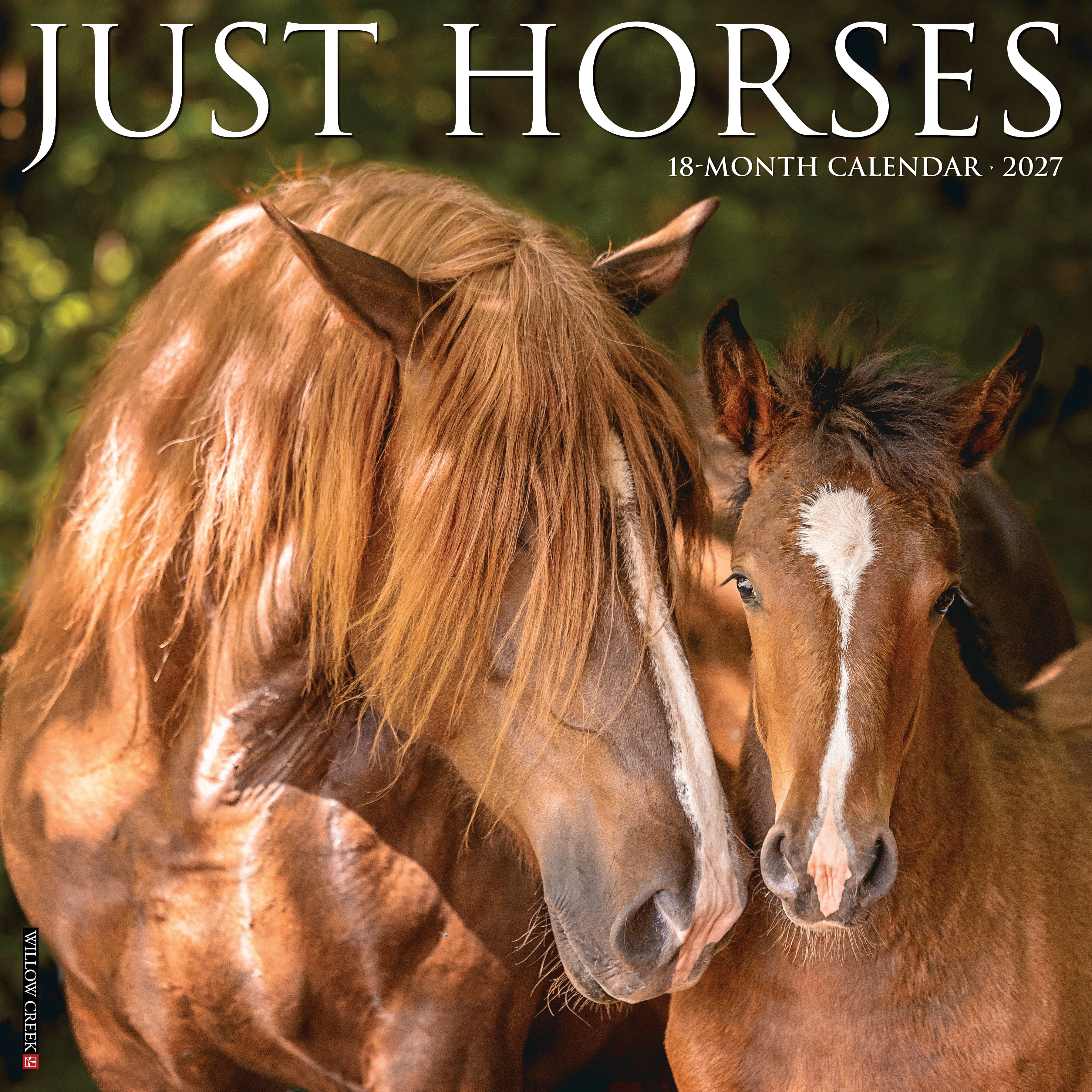 Willow Creek Press, Horses 2027 Wall Calendar