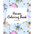 thumbnail image 1 of Horses Coloring Book for Children (8x10 Coloring Book / Activity Book) (Paperback), 1 of 1