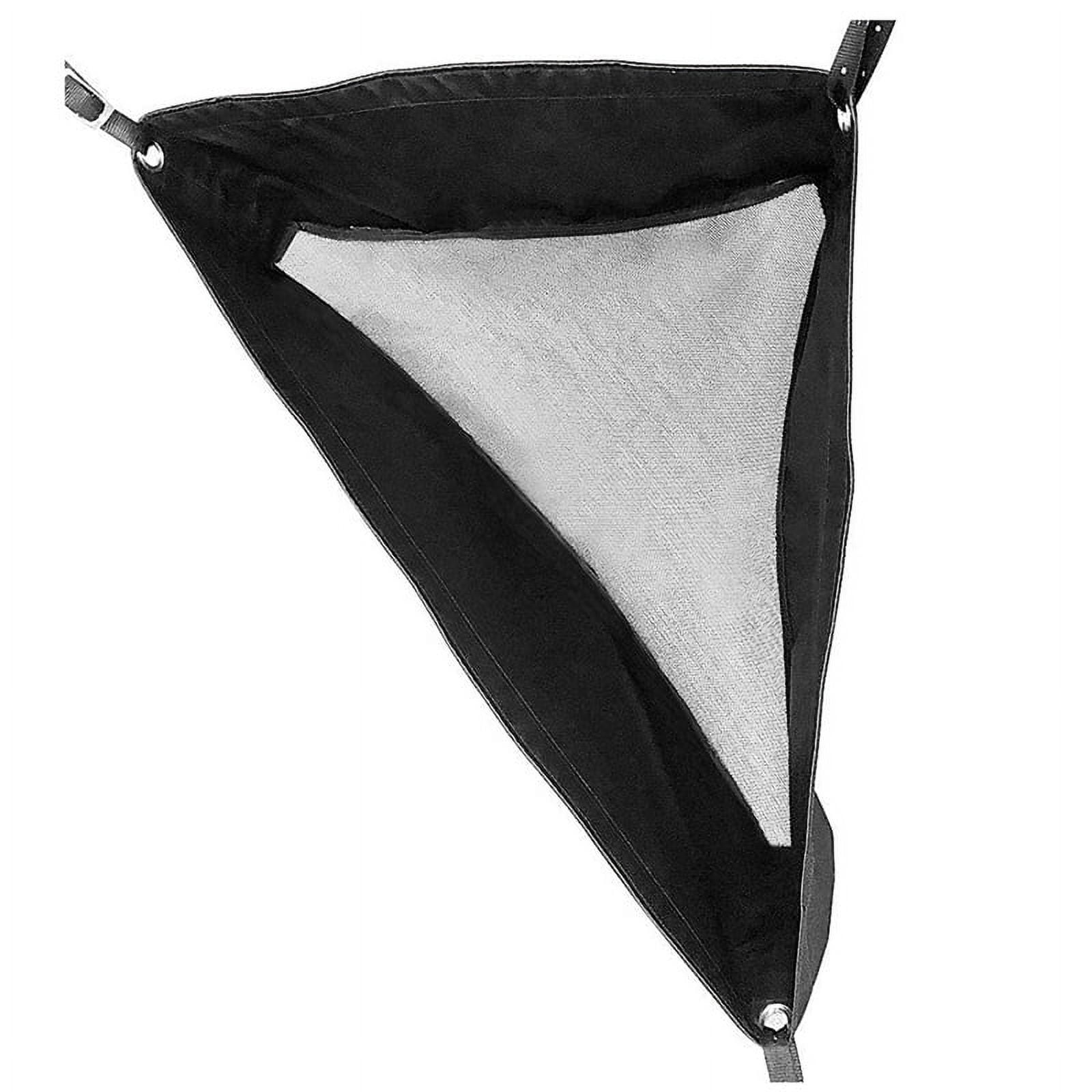 Horses Corner Feeder Deep Corner Hay Bag Goats Hay Feed Bags with Mesh Bottom and Snaps for Horse Trailer Stall Black Walmart