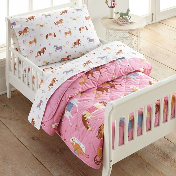 Horses Cotton Comforter - Toddler
