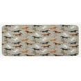 thumbnail image 1 of Horses Kitchen Mat, Abstract Stallions Simple Design Animals Galloping Curvet Illustration, Plush Decorative Kitchen Mat with Non Slip Backing, 47" X 19", Multicolor, by Ambesonne, 1 of 1