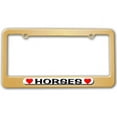 thumbnail image 1 of Horses Love with Hearts License Plate Frame, 1 of 1