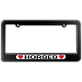 thumbnail image 1 of Horses Love with Hearts License Plate Frame, 1 of 1
