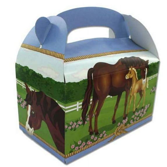 Horses 'Mare and Foal' Favor Boxes (4ct)