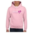 thumbnail image 1 of Horses Where My Heart Is Unisex Hoodie For Girls and Boys Youth Sweatshirt, 1 of 5