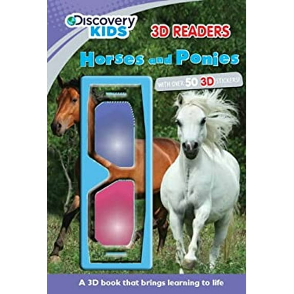 Pre-Owned Horses and Ponies (Discovery Kids, 3D Readers) (Hardcover) 1445466511 9781445466514