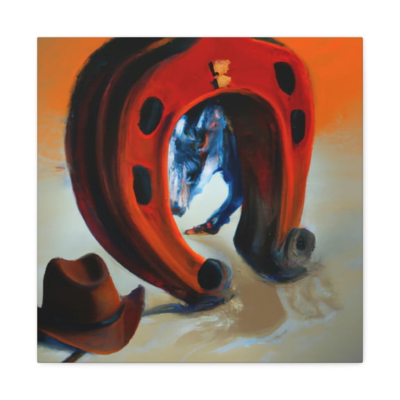 Horseshoe Dreams Sublime - Canvas