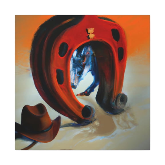 Horseshoe Dreams Sublime - Canvas