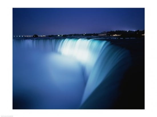 Horseshoe Falls Niagara Falls Ontario Canada Canvas Art - (24 x 18)