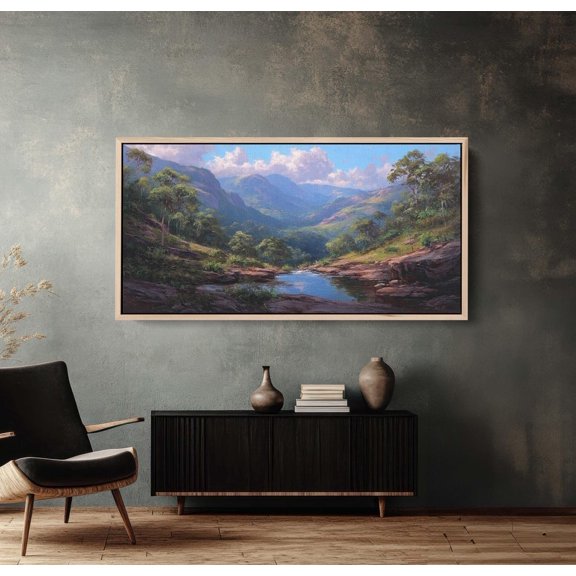 Horseshoe Valley Brazil Vale Da Ferradura Rio Grande Do Portrait Decor Unframed Paper Print