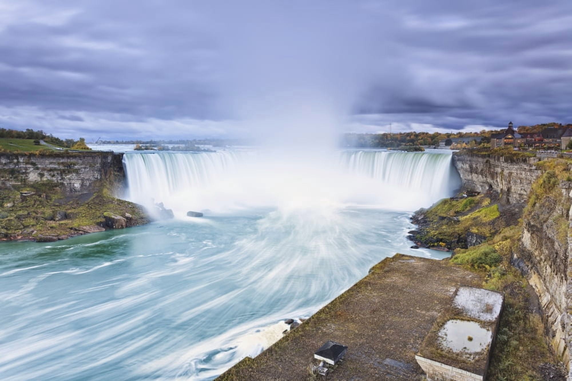 Horseshoe fallsNiagara falls ontario canada Canvas Art - Ken Gillespie Design Pics (19 x 12)