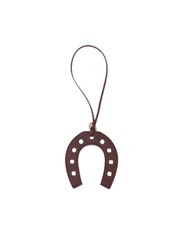 Horseshoes Keychain, Horse Shoe, Good Luck Keyring, Cowboy Keychain, Lucky Gift, Western Charm PU Leather Unique Western Cowgirl Lucky Keyring for Keys Bags Accessory