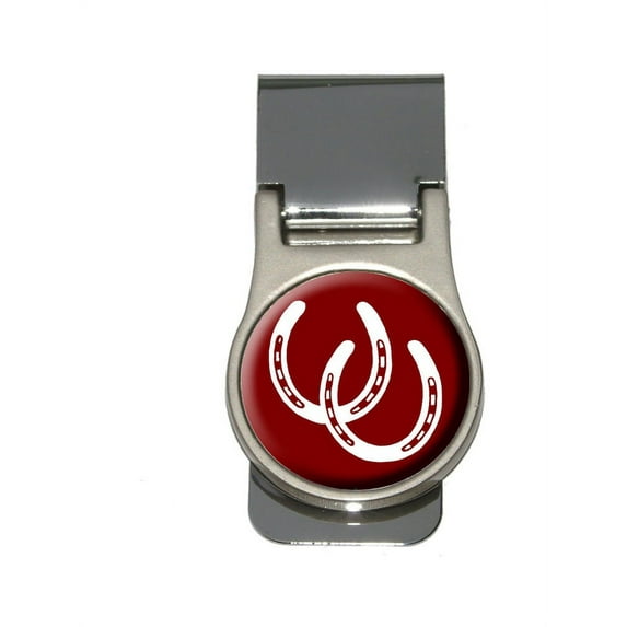 Horseshoes Money Clip