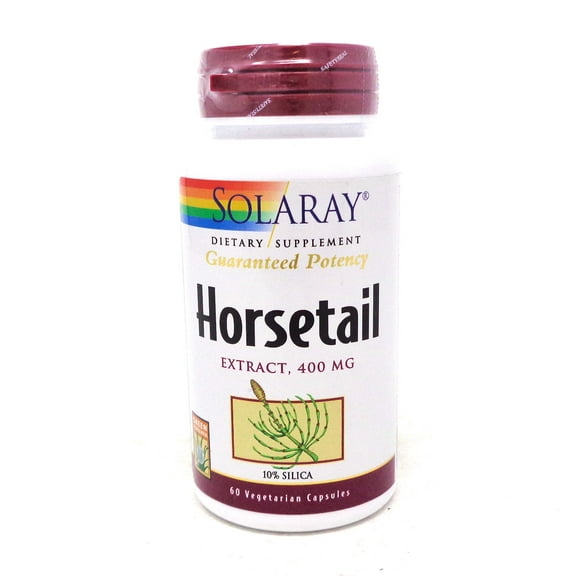 Horsetail Extract 400 mg By Solaray - 60 Capsules