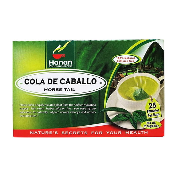 Horsetail Herbal Tea -100% Natural (25 Tea Bags ) | Optimizes Urinary Tract Health | Supports Hair Growth and Bone Development | Natural Source of Vitamin C | Caffeine-Free |