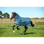 Horseware Ireland Amigo AmEco 12 Plus Turnout 100g Teal/Grey 75