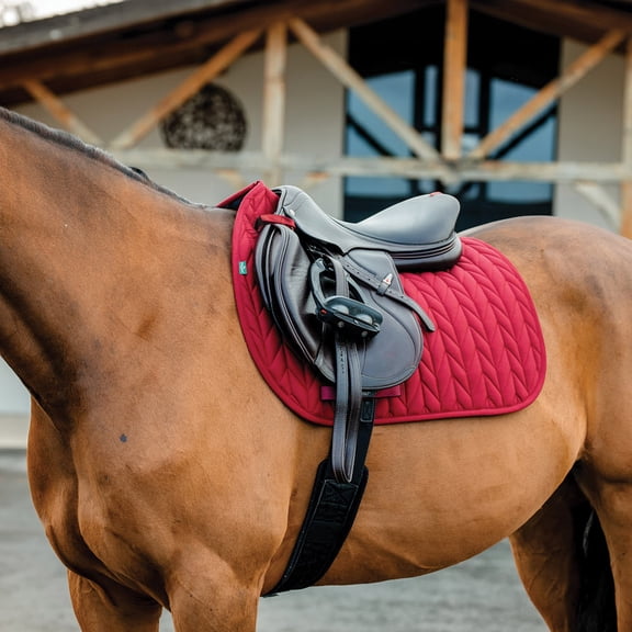 Horseware Ireland Amigo Mulberry Jumping Saddle Pad PONY