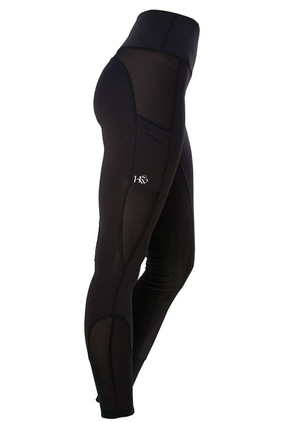 Ireland Breathable Riding Tights Size: Medium Color: Black