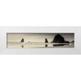 thumbnail image 1 of Horsfall, Gary 32x10 White Modern Wood Framed Museum Art Print Titled - Haystack Rock, 1 of 4