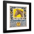 thumbnail image 1 of Horst Schreck 20x24 Black Modern Framed Museum Art Print Titled - Are You Fond of Horses - U.S. Army - the Veterinary Corps Instructs You in Their Care and Treatment, Riding and Driving (191, 1 of 5