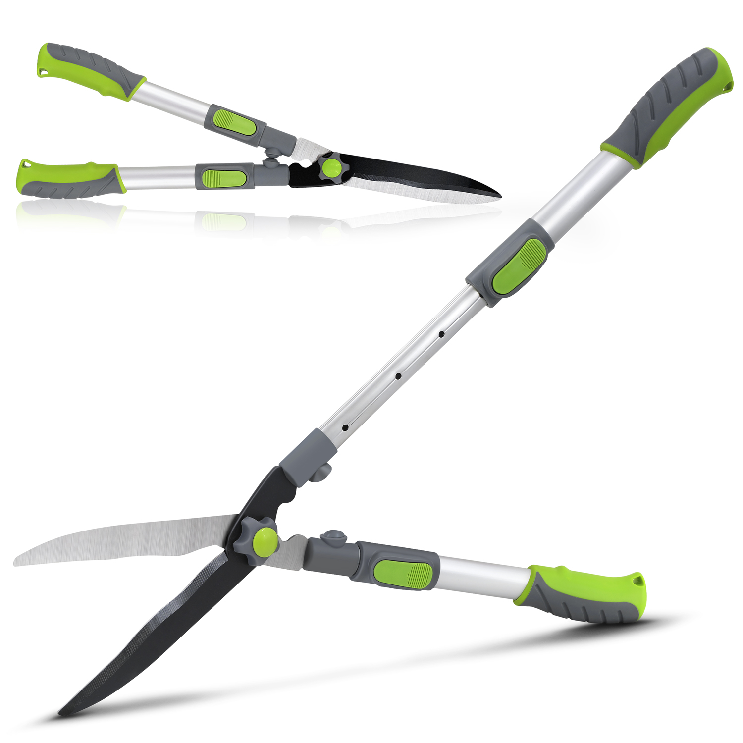 Foho Extendable Hedge Shears, 2634" Extendable Hedge Shears Ideal for