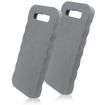 Hortem Thick Kneeling Pad Gray, 2-Pack Waterproof Garden Knee Pads, Multi-Functional Kneeler Pad