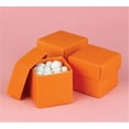 thumbnail image 1 of Hortense B. Hewitt 51641 Orange Mix & Match Favor Boxes, 1 of 1