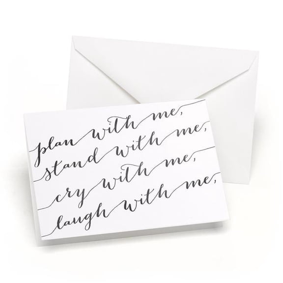 Hortense B. Hewitt 54830 Plan with Me - Wedding Day Card