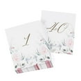 thumbnail image 1 of Hortense B. Hewitt 55181 Ethereal Floral Table Number - Pack of 40, 1 of 1