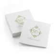 thumbnail image 1 of Hortense B. Hewitt Hortense B Hewitt 50th Golden Anniversary Cocktail Napkins 50 pack, white, 1 of 5