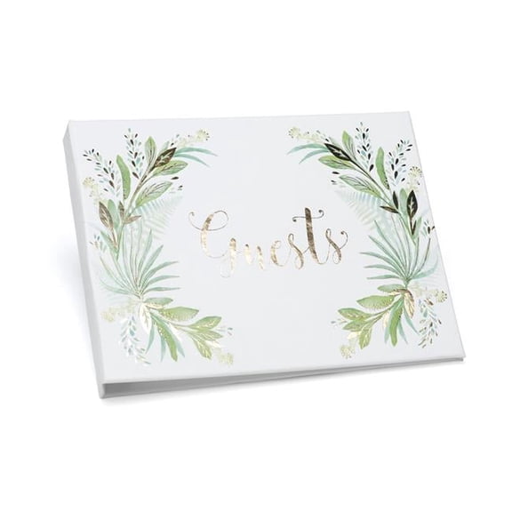 Hortense B. Hewitt  Greenery Guest Book - Blank
