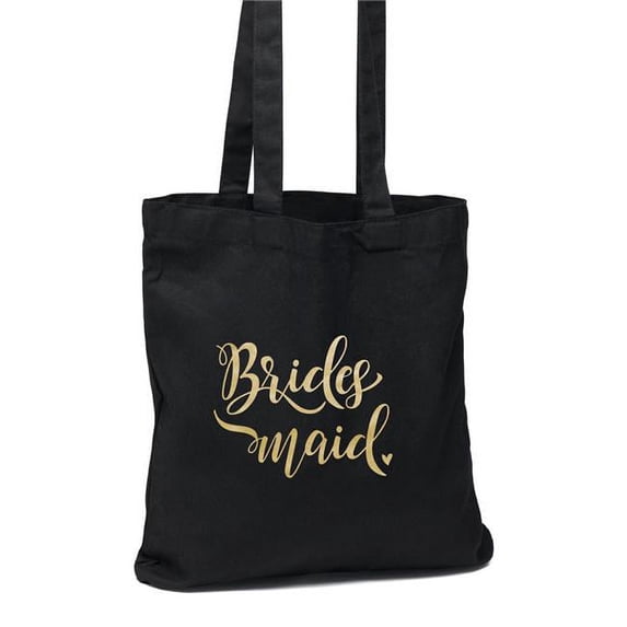 Hortense B. Hewitt Hortense B Hewitt Bridesmaid Wedding Party Black Tote Bag