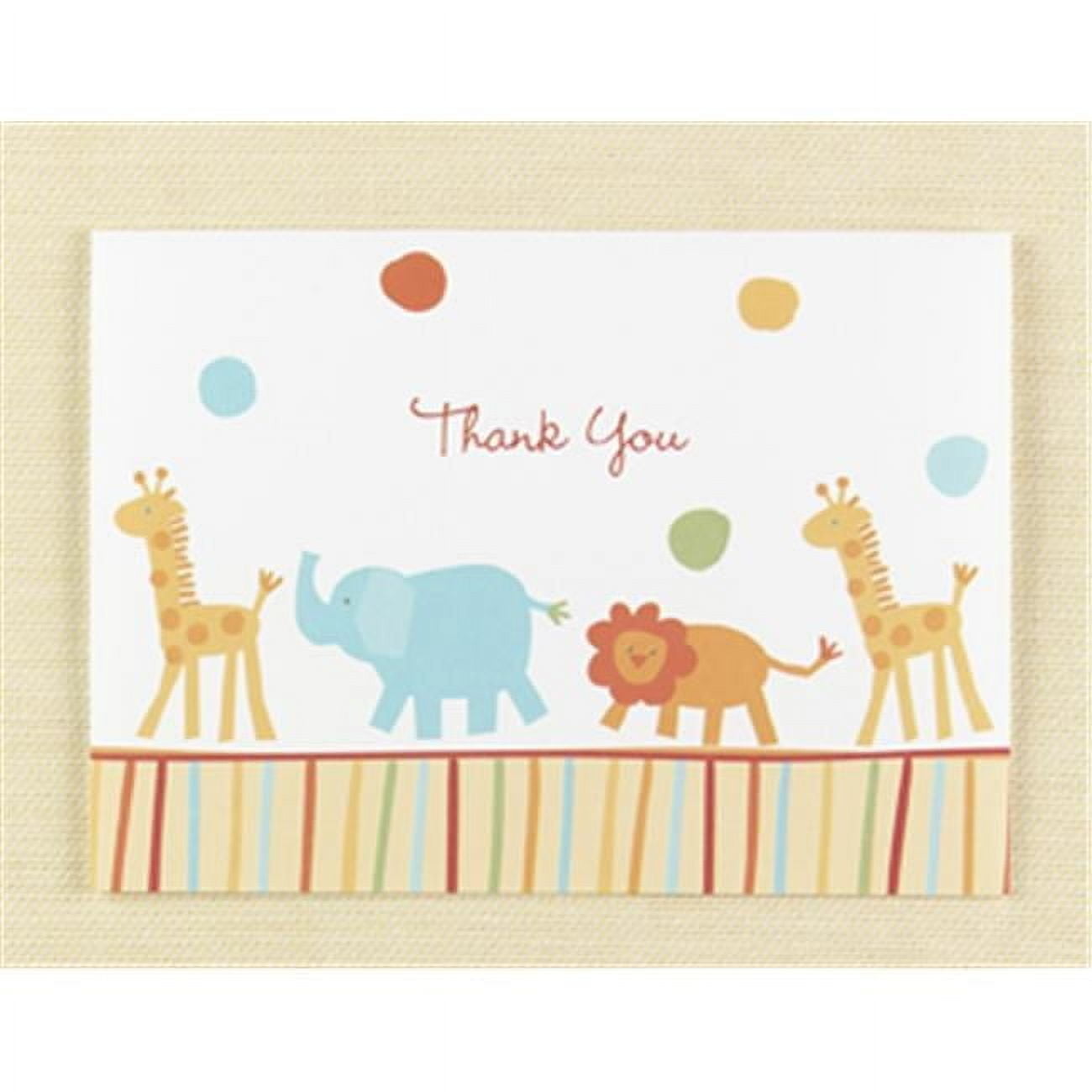 Hortense B. Hewitt  Jungle Animals Thank You Cards