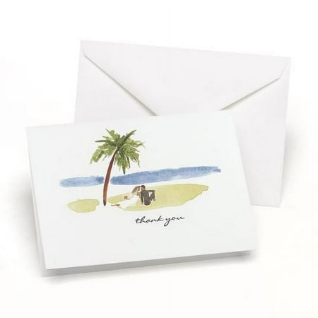 Hortense B Hewitt Paradise Thank You Cards (Set of 50)