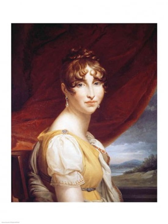 Hortense de Beauharnais Canvas Art - Francois Gerard (18 x 24)