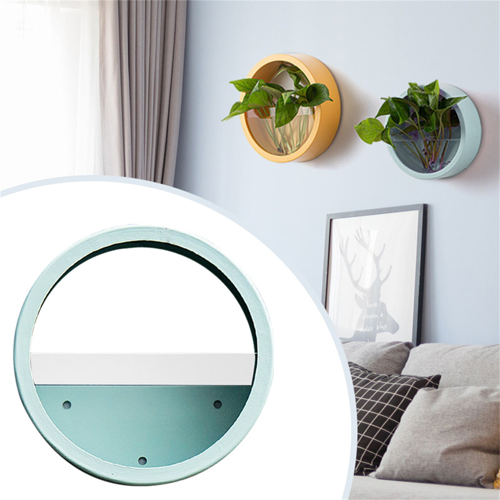 Horticultural Water Basin Lowprice! Hanzidakd Wall Round Flowerpot Wall