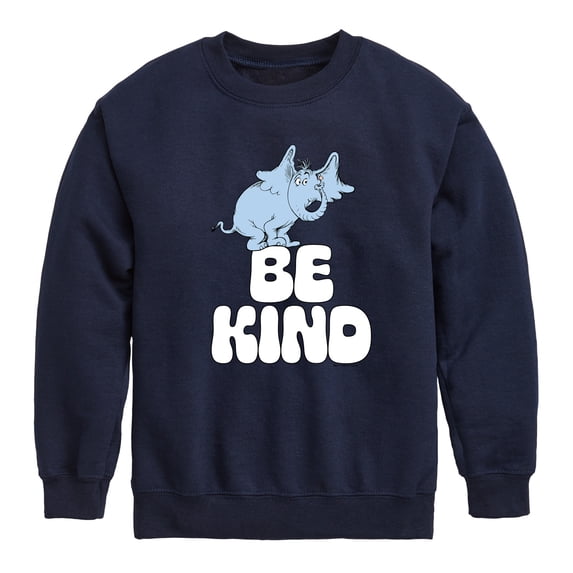 Horton - Boys' Graphic Long Sleeve Fleece Sweatshirt
