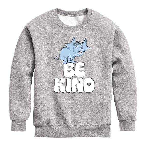 Horton - Boys' Graphic Long Sleeve Fleece Sweatshirt