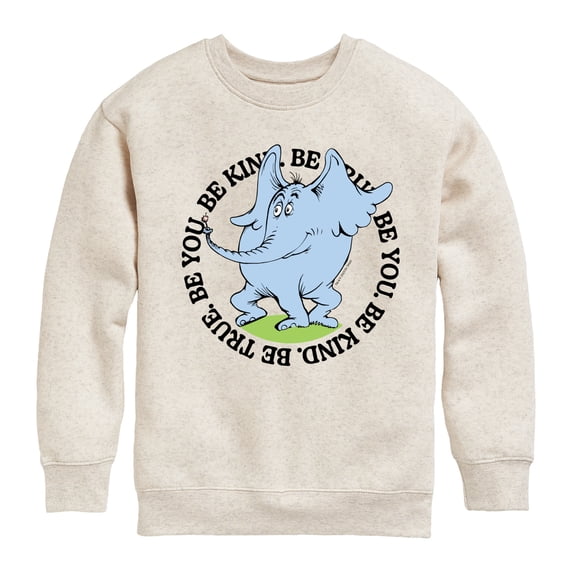 Horton - Boys' Graphic Long Sleeve Fleece Sweatshirt