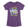 thumbnail image 1 of Horton Hears A Who - Be Kind To All Creatures - Toddler & Youth Girls Short Sleeve Graphic T-Shirt, 1 of 5
