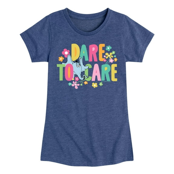Horton Hears A Who - Dare To Care - Toddler & Youth Girls Short Sleeve Graphic T-Shirt