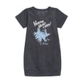 thumbnail image 1 of Horton Hears A Who - Distressed - Toddler & Youth Girls Fleece Dress, 1 of 4