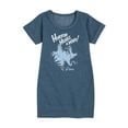 thumbnail image 1 of Horton Hears A Who - Distressed - Toddler & Youth Girls Fleece Dress, 1 of 5