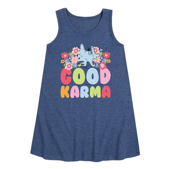 Horton Hears A Who - Good Karma - Toddler & Youth Girls A-line Dress