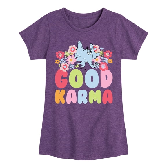 Horton Hears A Who - Good Karma - Toddler & Youth Girls Short Sleeve Graphic T-Shirt