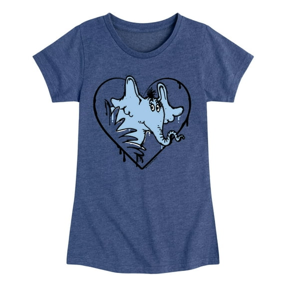 Horton Hears A Who - Heart - Toddler & Youth Girls Short Sleeve Graphic T-Shirt