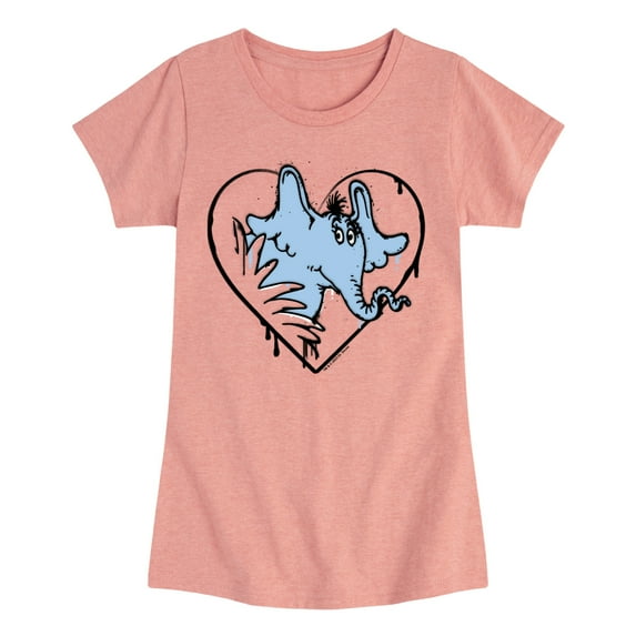 Horton Hears A Who - Heart - Toddler & Youth Girls Short Sleeve Graphic T-Shirt