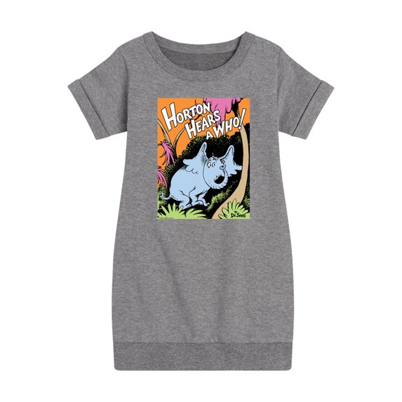 Horton Hears A Who - Horton Forrest - Toddler & Youth Girls Fleece Dress