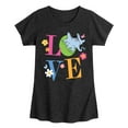 thumbnail image 1 of Horton Hears A Who - Horton Love - Toddler & Youth Girls Short Sleeve Graphic T-Shirt, 1 of 5