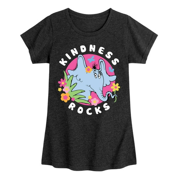 Horton Hears A Who - Kindness Rocks - Toddler & Youth Girls Short Sleeve Graphic T-Shirt